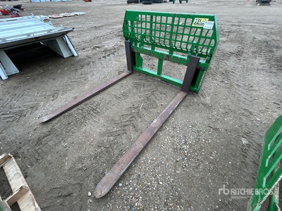 HLA HD75BGJDH480 72 in Fourches à palette pour tracteur agricole