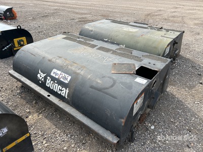 Quantity of (2) Bobcat 72 in Skid Steer Sweeper