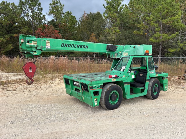 2013 Broderson IC-80-3J 18000 lb 4x4x4 Carry Deck Crane 2013 Broderson IC-80-3J 18000 lb 4x4x4 Carry Deck Crane