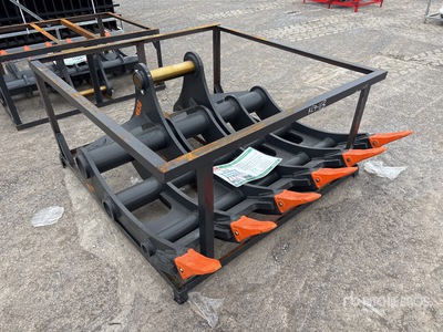 2025 KJ AMK36 65 in Râteau d'excavatrice - Fits Cat 336 / 30 - 38 ton (Unused)