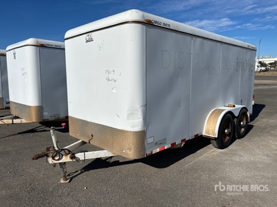 2012 CM 16 ft T/A Enclosed Trailer