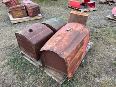 Quantity of (4) Massey Harris Tractor Fuel Tanks