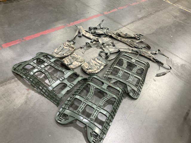 (170) Pouches, (50) Shoulder Straps & (62) Frames