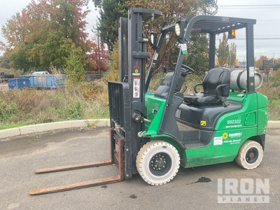 2016 Mitsubishi FG18N 3000 lb Pneumatic Tire Carretilla Elevadora