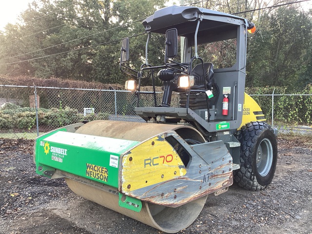 2020 Wacker Neuson RC-70 Smooth Drum Compactor