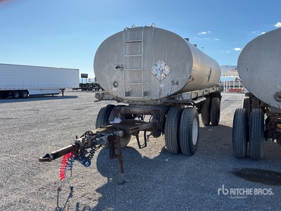 1984 Beall 4500 gal T/A Tankwagen Aanhangwagen