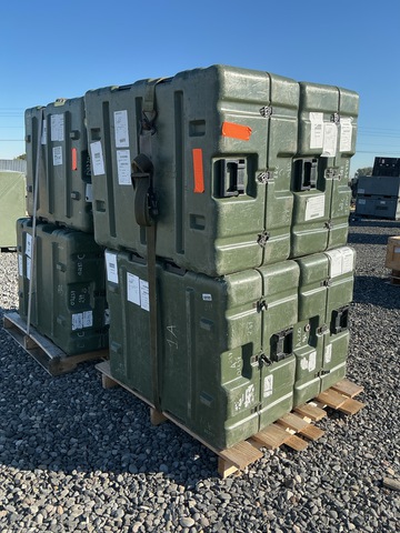 (8) Hardigg Storage Cases (8) Hardigg Storage Cases