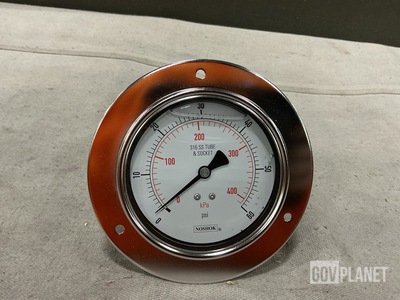 (12) Noshok 107144 Pressure Indicators