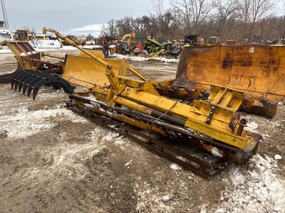 WBM 144 in Motor Grader Snow Wing - Fits Cat 140 Series