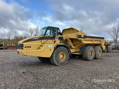 2005 Cat 740 Ejector Articulated Dump Truck