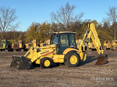 2005 Komatsu WB140-2N 4x4 Backhoe Loader
