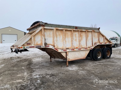 1994 Arnes 26 ft T/A Belly Dump Trailer