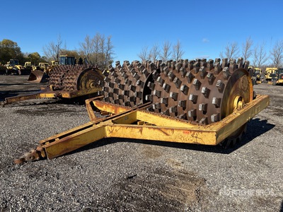 Shovel Supply 22 13 ft Sheep Foot Anhängewalzen