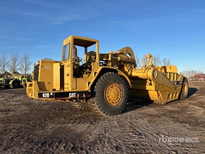 1976 Cat 631D Motor Scraper