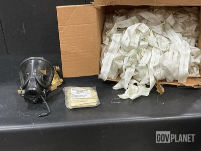 (3) Fire Fighting Face Respirators, (56) Packages of Knives & Assorted Items