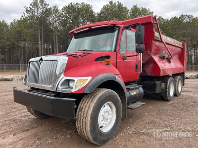 2007 International 7500 6x4 3-Achs Kipper-Lkw