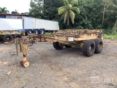 2008 M796 T/A Bolster Trailer