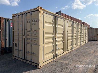 2025 40 ft High Cube Multi-Door Lagercontainer