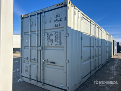 2025 40 ft High Cube Multi-Door Storage Container