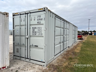 2025 40 ft High Cube Multi-Door Storage Container