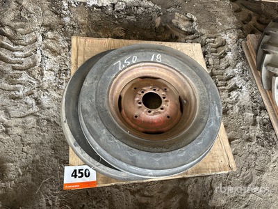 Quantity of (2) 7.50-18 Tires
