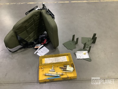 (4) Mounting Plates, (1) Tire Inflator Assembly & Assorted Items