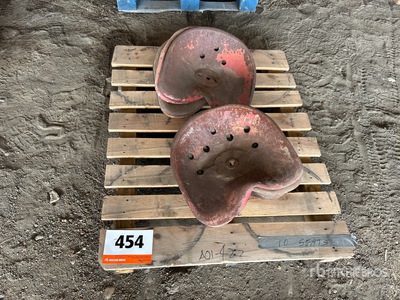 Quantity of (10) Tractor Seats