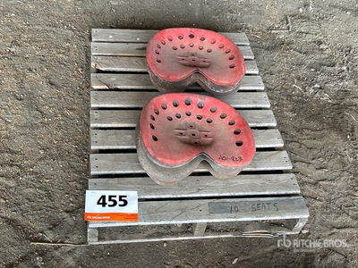 Quantity of (10) Tractor Seats