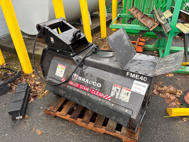2019 Bradco 40 in Q/C Excavator Flail Mower 2019 Bradco 40 in Q/C Excavator Flail Mower
