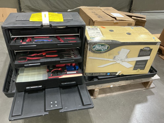 (1) Small Arms Tool Kit & (2) Ceiling Fans