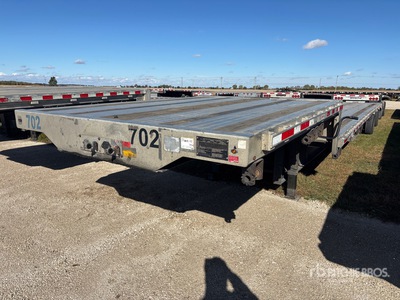 2016 Transcraft 53 ft T/A Single Drop Step Deck Trailer