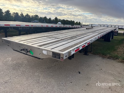 2020 Transcraft 554C 53 ft T/A Spread Axle Flatbed Trailer