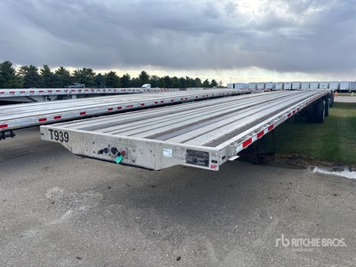 2020 Transcraft 554C 48 ft T/A Spread Axle Flatbed Trailer
