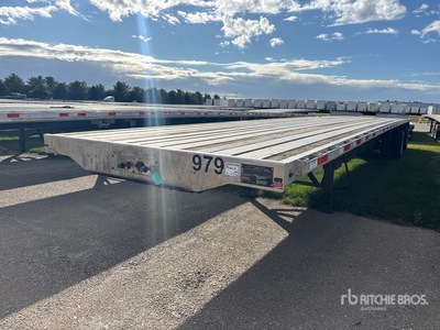 2019 Transcraft 48 ft T/A Spread Axle Flatbed Trailer