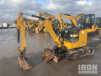 2020 Cat 301.7 CR Mini pelle hydraulique