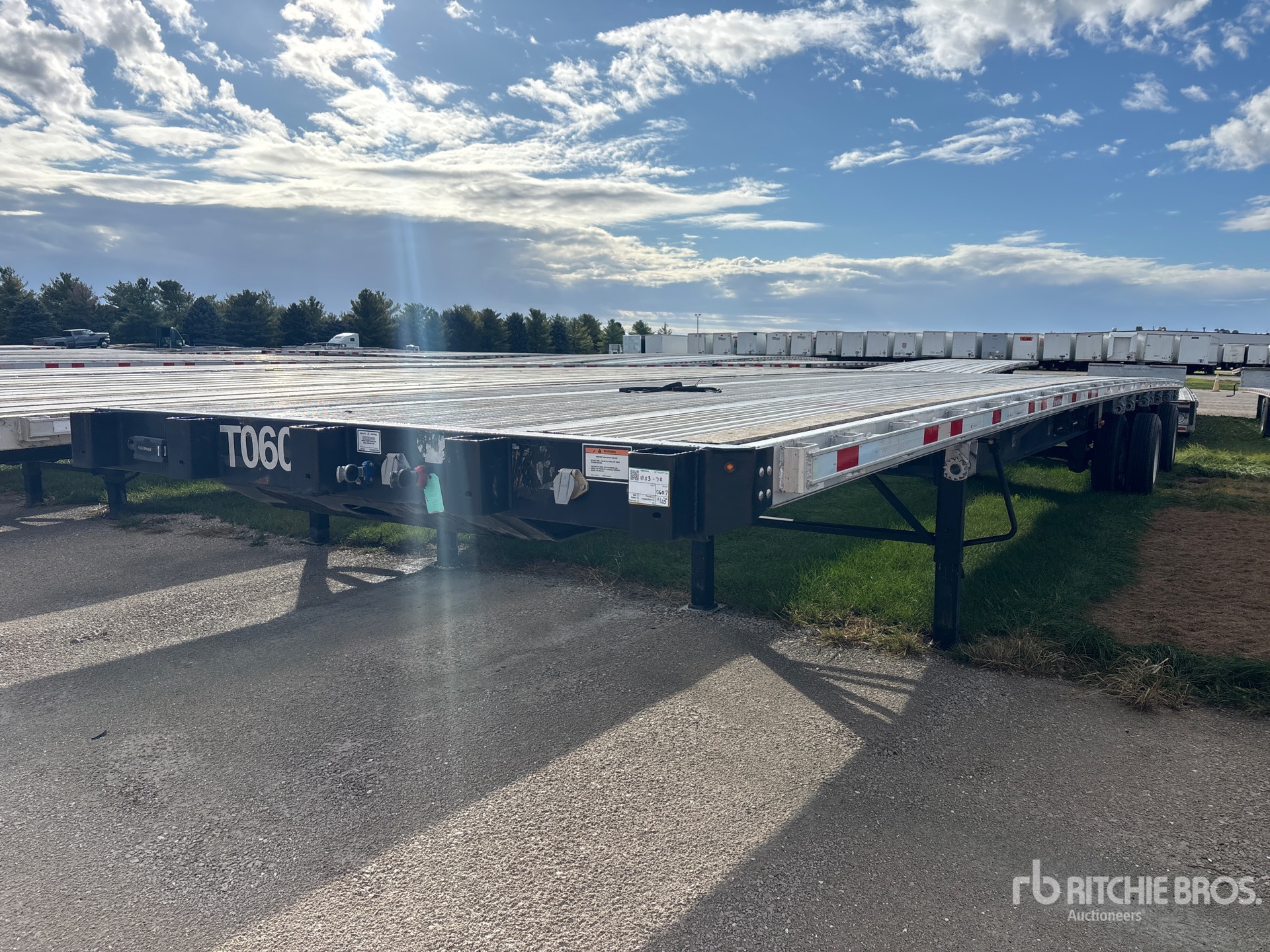 2024 Great Dane 48 ft T/A Spread Axle Flatbed Trailer