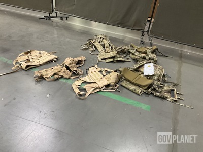 (19) Shoulder Straps, (2) Field Packs, (10) Load Carriers & Assorted Items