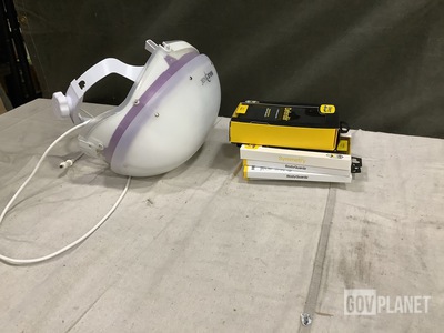 (4) Bio-Medical Max Air CAPR Helmets & (4) Boxes of Phone Cases