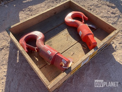 (2) Hoist Hooks