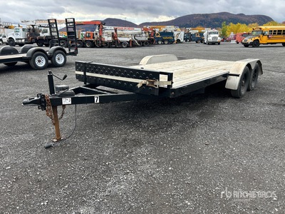 Custom Built 16 ft T/A Equipment Trailer