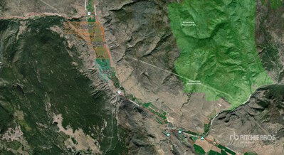 Cache Creek, BC, 2812 Cariboo Highway, 337.04 Title Acres, Cache Creek Natural Beef Varios, Bienes de origen agricola