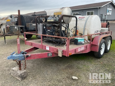 1997 Roseburg Utility T/A Pressure Washer Varios remolque