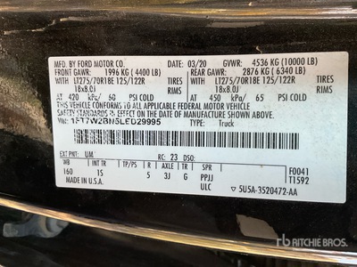 2020 Ford F-250 STX 4x4 Crew Cab Pickup