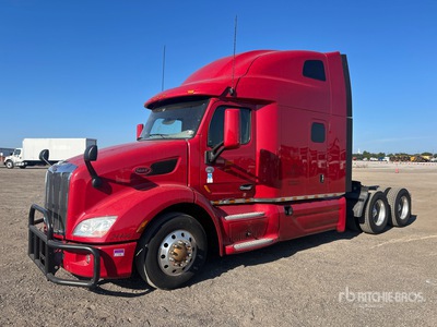 2020 Peterbilt 579 6x4 Ciągnik siodłowy T/A z kabiną sypialną