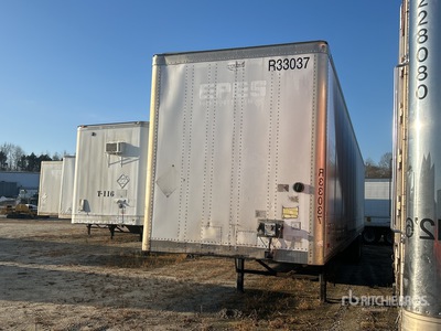 2013 Wabash 53 ft x 102 in T/A Remorque fourgon