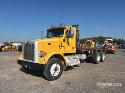 2008 Peterbilt 365 6x4 Camión plataforma volquete