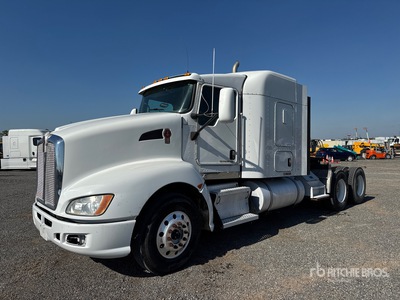 2012 Kenworth T660 6x4 Cabeza Tractora Cabina Dormitorio