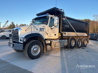 2018 Mack GU713 8x4 Tri/A Dump Truck