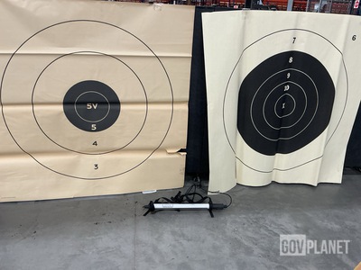 (14) Lights, (2) Targets, (1) Signal Horn & Assorted Items