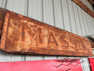 Massey-Harris Sign Antiquités